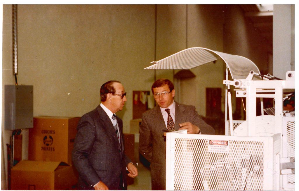 Gerhard Walter 1977 als geschäftsführender Gesellschafter von Fink & Walter GmbH
