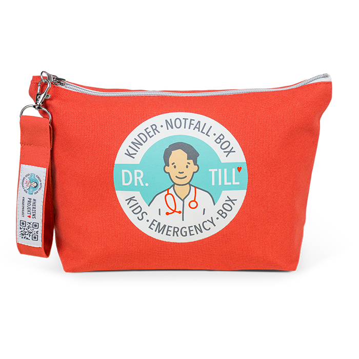 Die neue Dr. Till Kindernotfallbox MODULAR – jetzt mit praktischem Modulsystem.